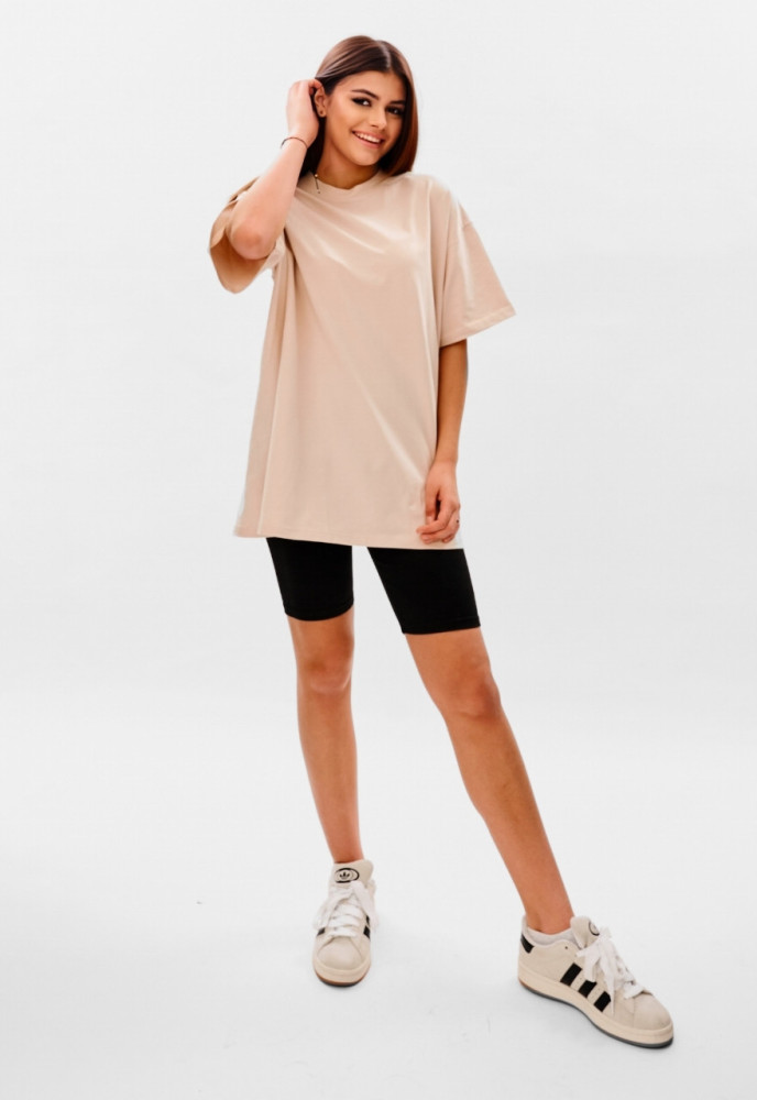 T-shirt OVERSIZE LIGHT BEIGE