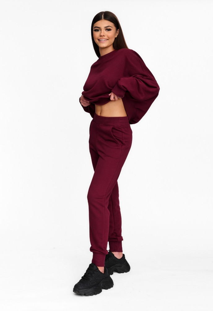 Dres damski bawełniany COMFY 2.0 CLARET