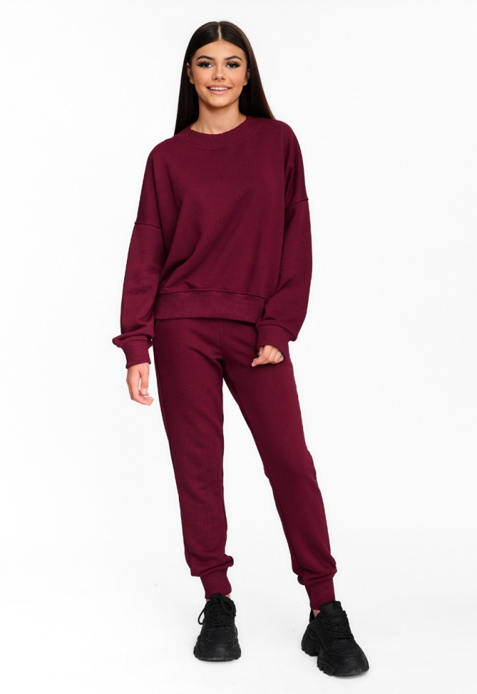 Dres damski bawełniany COMFY 2.0 CLARET