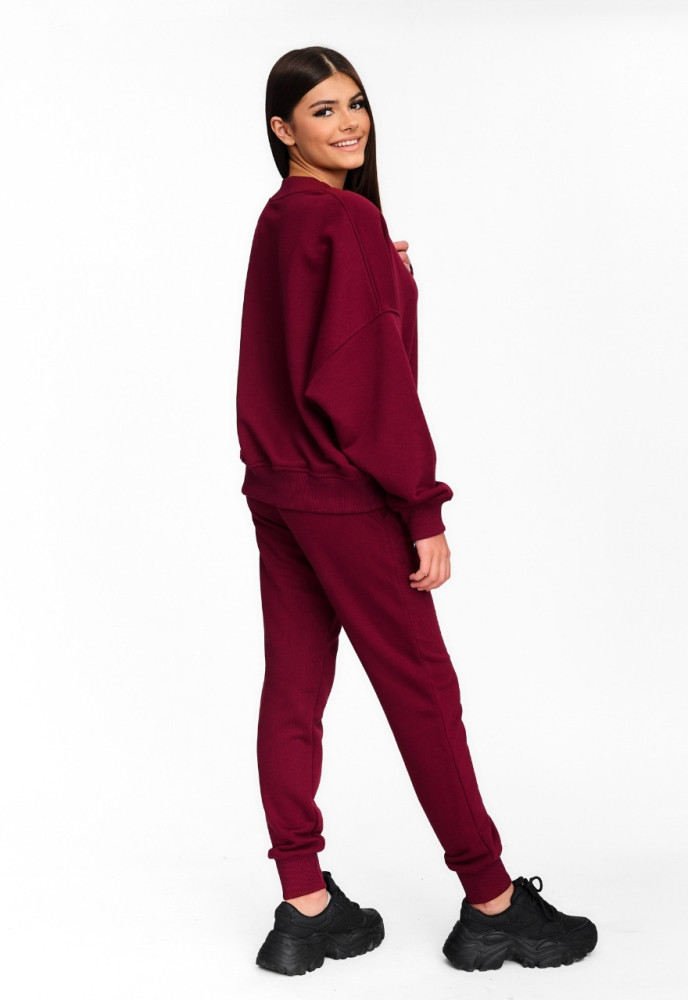 Dres damski bawełniany COMFY 2.0 CLARET