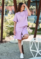 Dres bluza z bermudami - NASTI LILA