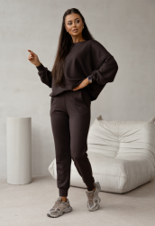 Dres damski bawełniany COMFY 2.0 CHOCOLATE