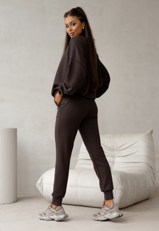 Dres damski bawełniany COMFY 2.0 CHOCOLATE