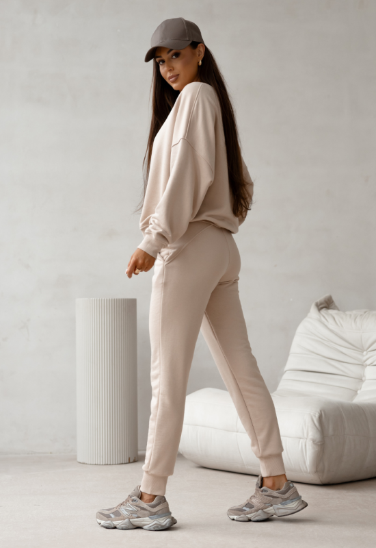 Dres damski beżowy komplet - COMFY 2.0 CAMEL