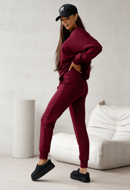 Dres damski bawełniany COMFY 2.0 CLARET