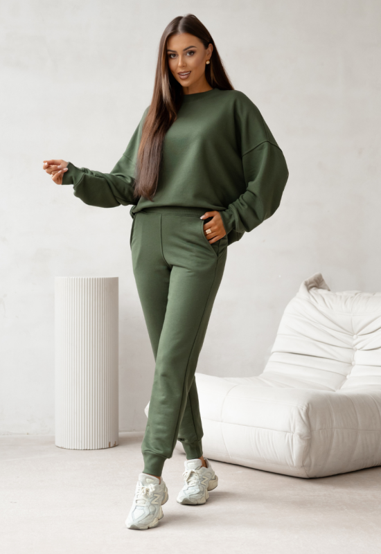 Dres damski bawełniany COMFY 2.0 KHAKI