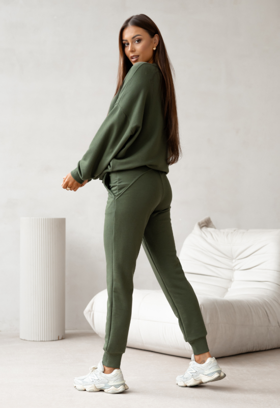 Dres damski bawełniany COMFY 2.0 KHAKI