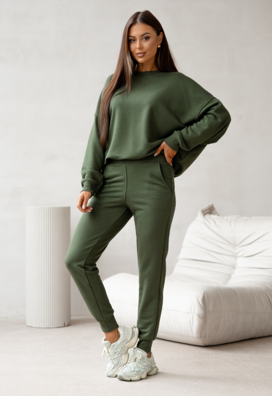 Dres damski bawełniany COMFY 2.0 KHAKI