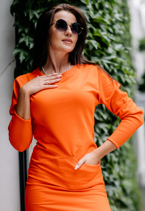 Sukienka EMILY ORANGE