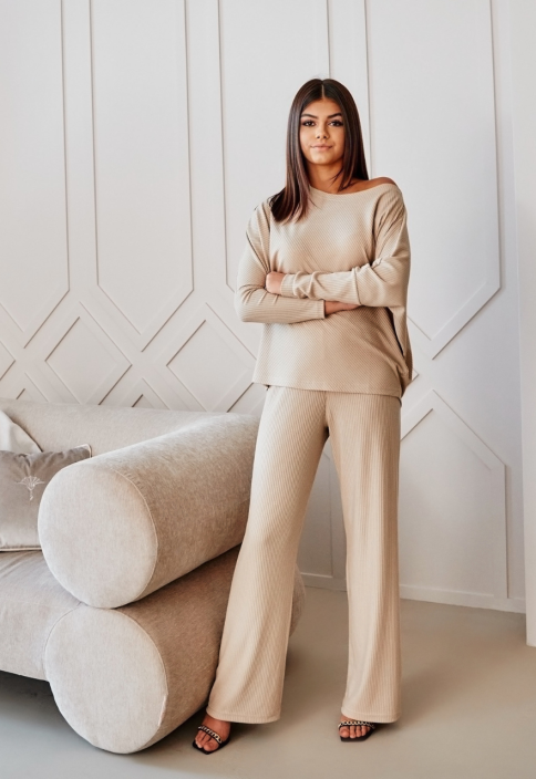 Komplet elegancki CLOE SAND BEIGE KO003VP SB